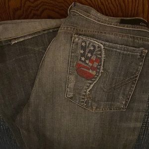 Citizen of humanity jeans.